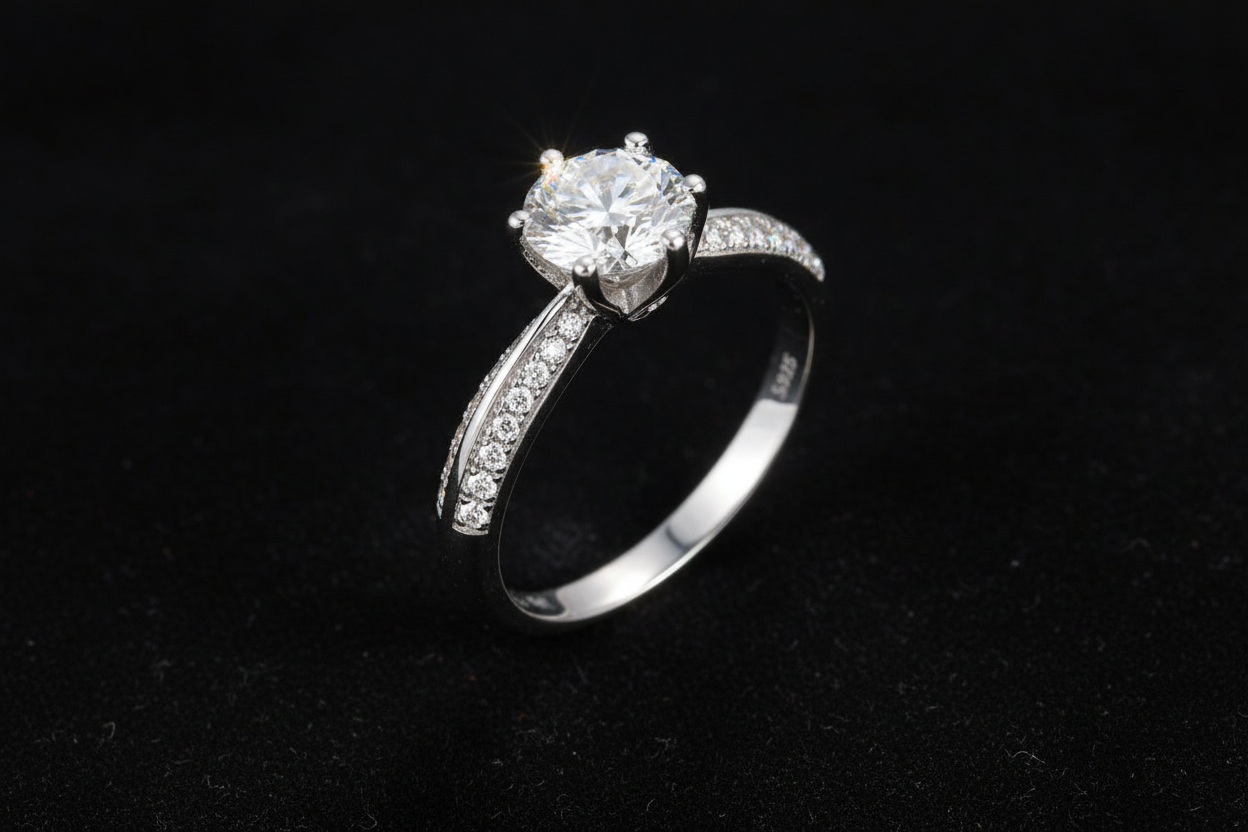 Aurora Solitär Ring