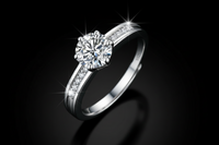 Celeste Glans Ring