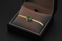 Golden Heart Layer Armbandet