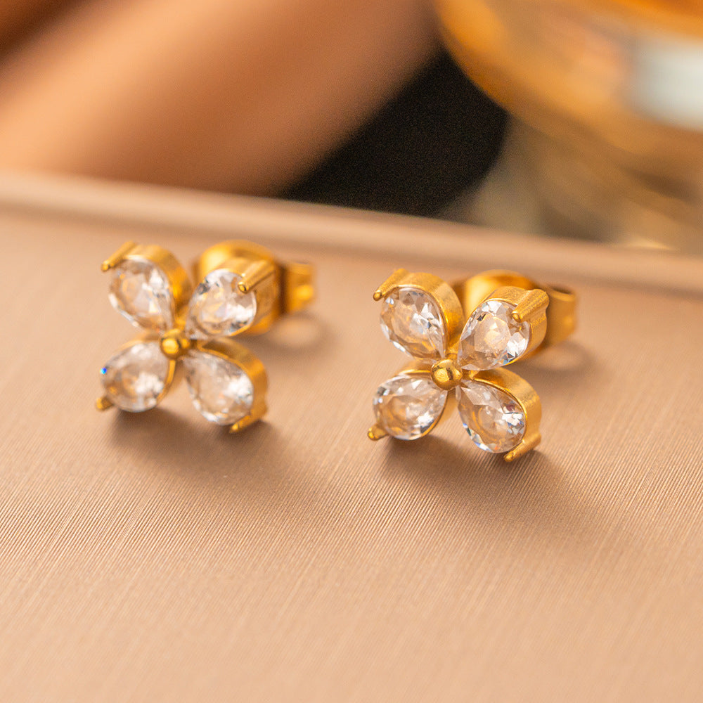Bloom Zircon Örhänge