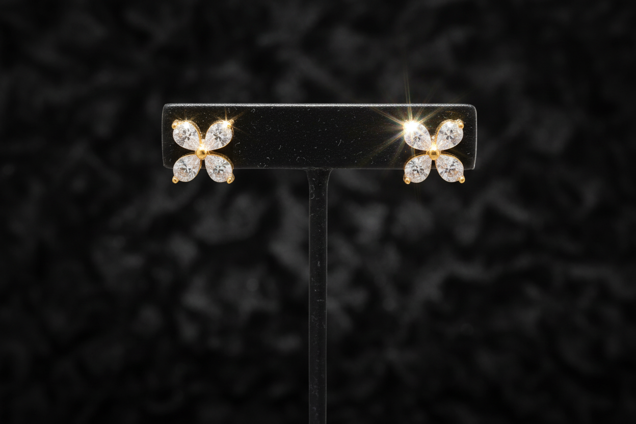 Bloom Zircon Örhänge