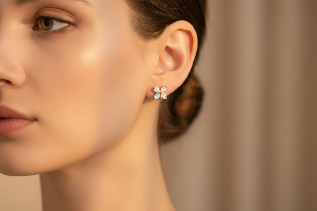 Bloom Zircon Örhänge