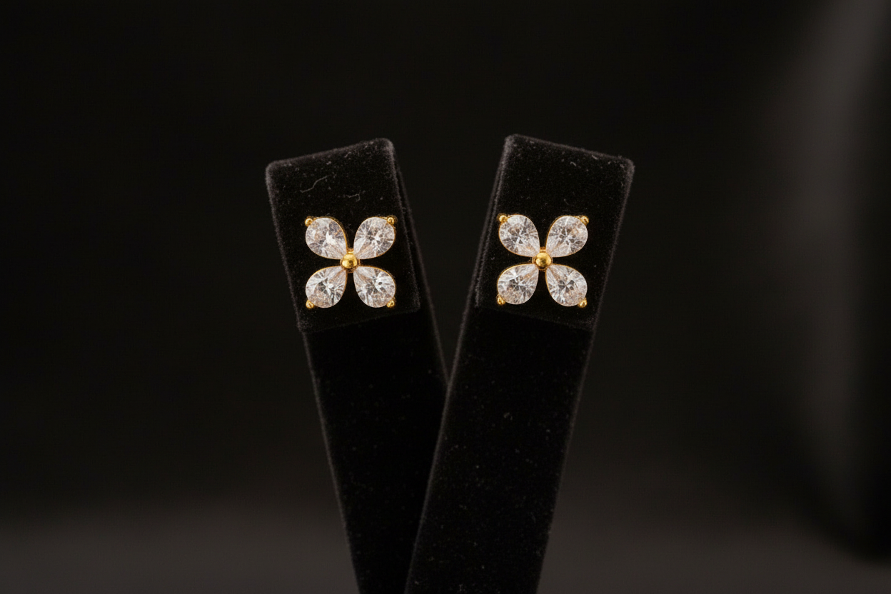Bloom Zircon Örhänge