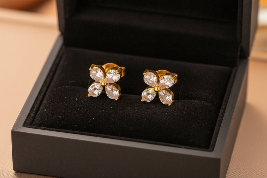 Bloom Zircon Örhänge