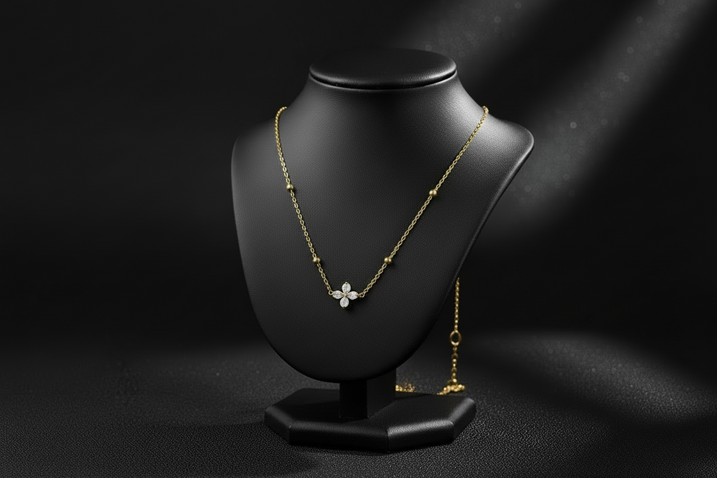 Bloom Zircon Halsbandet