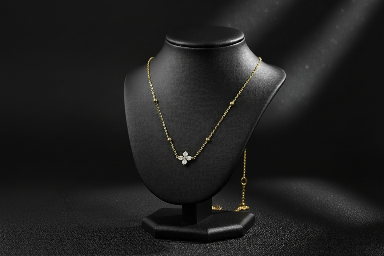 Bloom Zircon Halsbandet