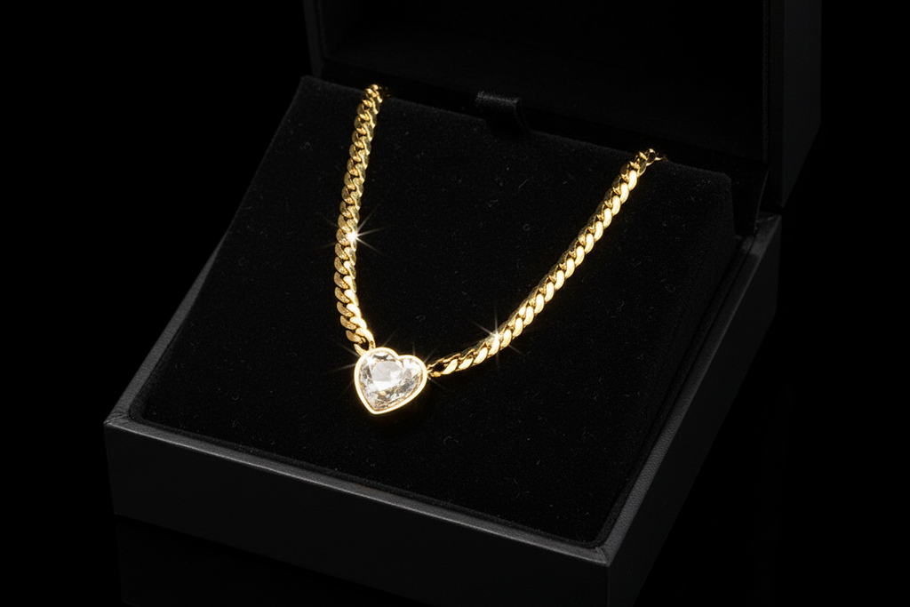Golden Heart Crystal